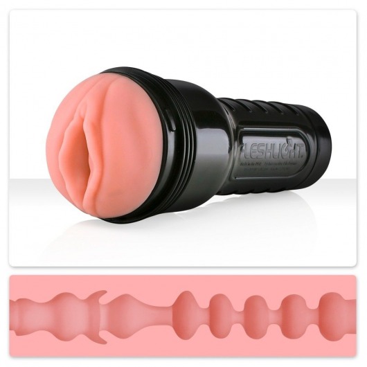 Мастурбатор-вагина Fleshlight - Pink Lady Mini-Lotus - Fleshlight - в Миассе купить с доставкой