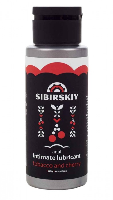 Анальный лубрикант на водной основе SIBIRSKIY с ароматом вишни и табака - 100 мл. - Sibirskiy - купить с доставкой в Миассе
