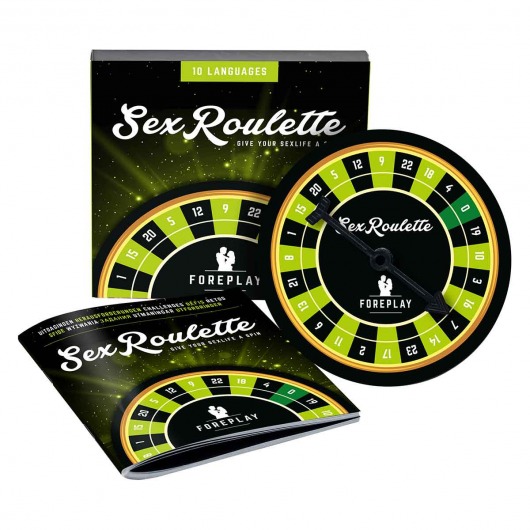 Настольная игра-рулетка Sex Roulette Foreplay - Tease&Please - купить с доставкой в Миассе