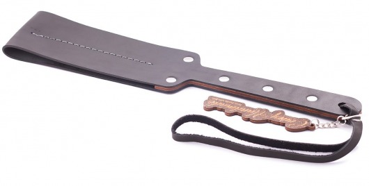 Гладкий мягкий удлиненный пэддл с заклепками - 32 см. - Crazy Handmade - купить с доставкой в Миассе