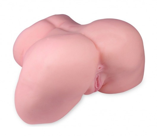 Реалистичный мастурбатор-полуторс с 2 рабочими отверстиями - S-HANDE - в Миассе купить с доставкой