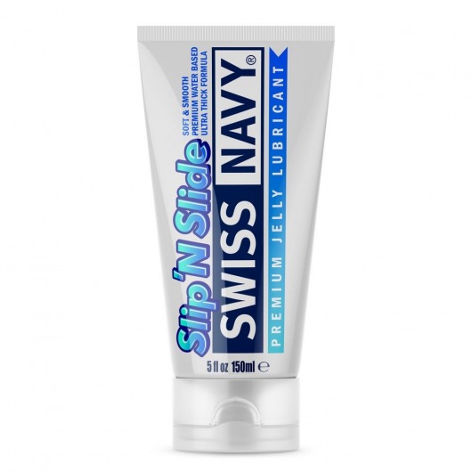 Лубрикант-желе на водной основе Premium Jelly Lubricant - 150 мл. - Swiss navy - купить с доставкой в Миассе