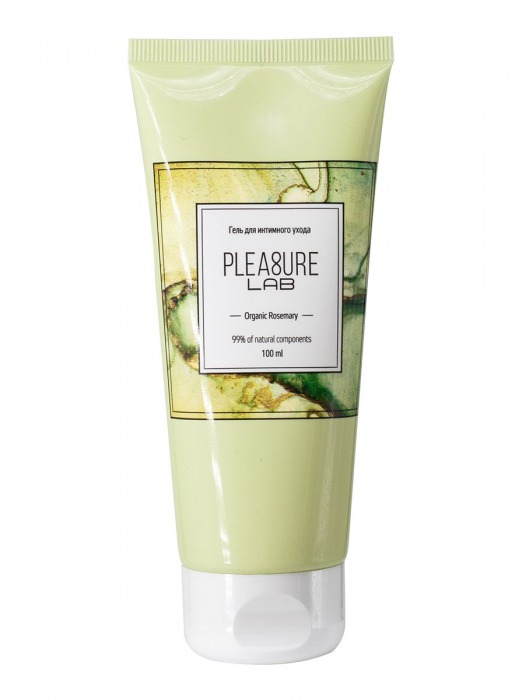 Лубрицирующий гель для интимного ухода Organic Rosemary с ароматом розмарина - 100 мл. - Pleasure Lab - купить с доставкой в Миассе