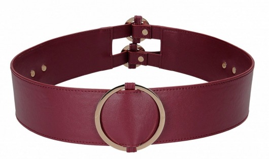 Бордовый ремень Halo Waist Belt - размер L-XL - Shots Media BV - купить с доставкой в Миассе