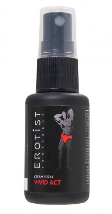 Возбуждающий крем-спрей для мужчин Erotist Vivid Act - 30 мл. - Erotist Lubricants - купить с доставкой в Миассе