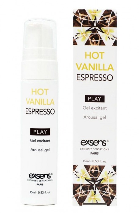 Возбуждающий гель Hot Vanilla Espresso Arousal Gel - 15 мл. - Exsens - купить с доставкой в Миассе