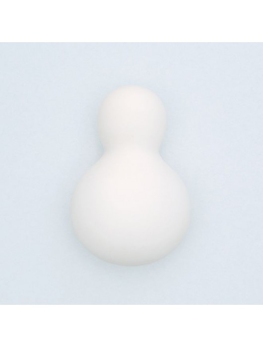 Белый вибратор Iroha Yukidaruma - Tenga