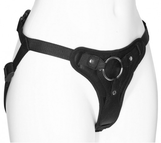Женские трусики для фиксации насадки кольцом с внутренней насадкой - LOVETOY (А-Полимер) - купить с доставкой в Миассе