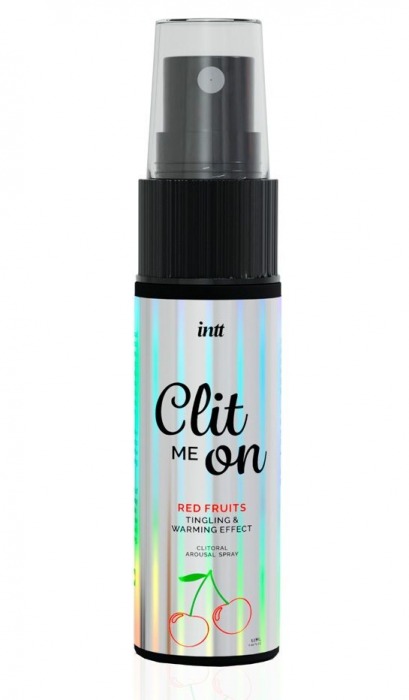 Клиторальный возбуждающий спрей Clit Me On Red Fruits - 12 мл. - INTT - купить с доставкой в Миассе