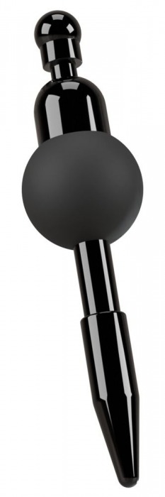 Черный уретральный вибростимулятор Vibrating Penis Plug - Orion - купить с доставкой в Миассе