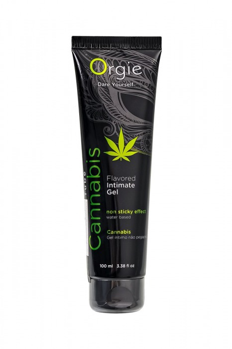 Интимный гель на водной основе ORGIE Lube Tube Cannabis - 100 мл. - ORGIE - купить с доставкой в Миассе
