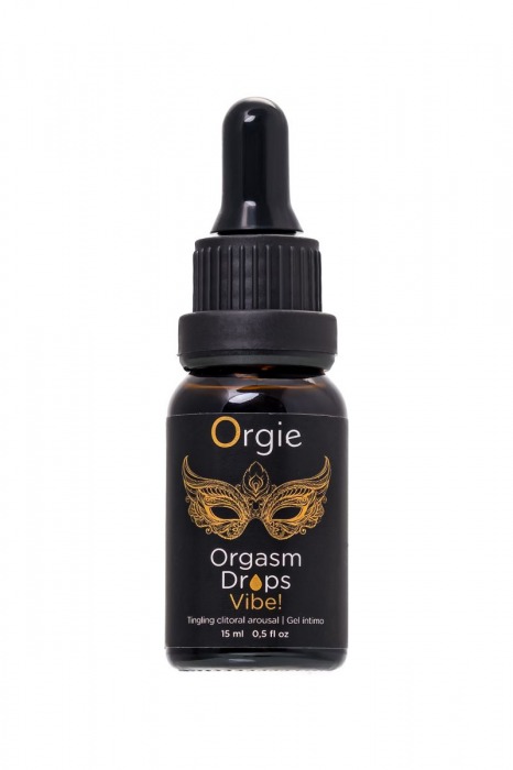 Возбуждающий гель для клитора ORGIE Orgasm Drops Vibe - 15 мл. - ORGIE - купить с доставкой в Миассе