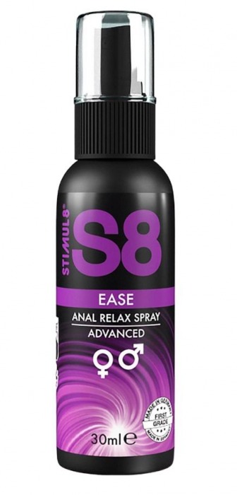 Расслабляющий анальный спрей S8 Ease Anal Relax Spray - 30 мл. - Stimul8 - купить с доставкой в Миассе