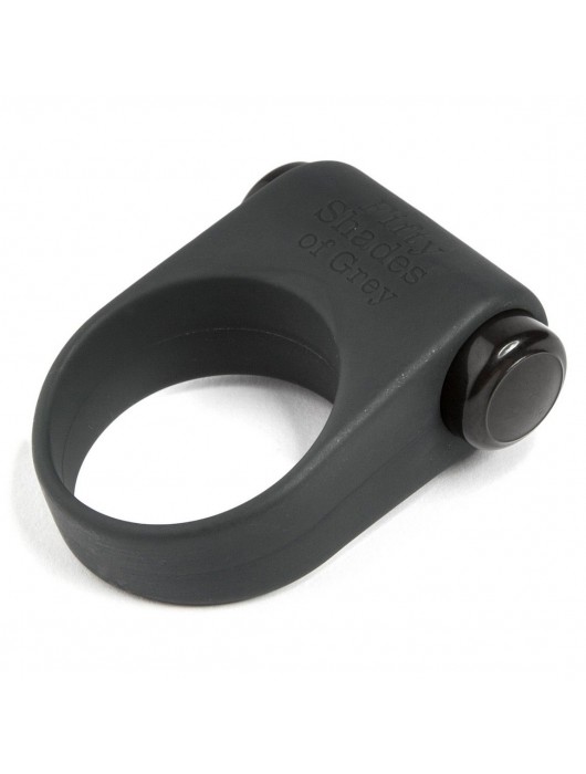 Серое эрекционное кольцо с вибрацией Feel It, Baby! - Fifty Shades of Grey - в Миассе купить с доставкой