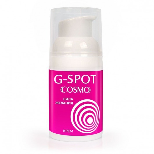 Стимулирующий интимный крем для женщин Cosmo G-spot - 28 гр. - Биоритм - купить с доставкой в Миассе