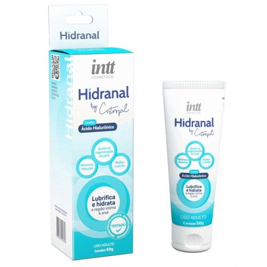 Лубрикант на водной основе Hidranal с гиалуроновой кислотой - 50 гр. - INTT - купить с доставкой в Миассе