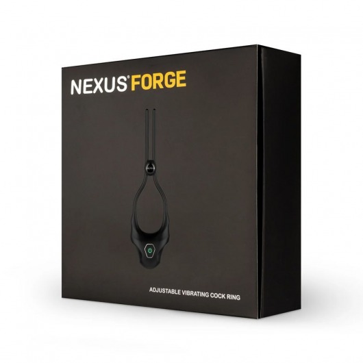 Черное эрекционное лассо с вибрацией Nexus Forge - Nexus Range - в Миассе купить с доставкой