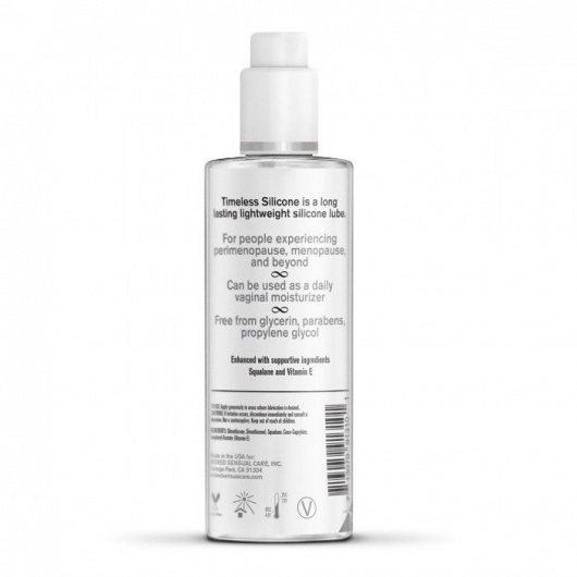 Лубрикант на силиконовой основе Wicked Simply Timeless Silicone - 120 мл. - Wicked - купить с доставкой в Миассе