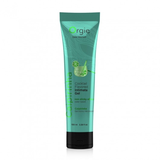 Съедобный интимный гель Orgie Lube Tube Cocktail Caipirinha - 100 мл. - ORGIE - купить с доставкой в Миассе