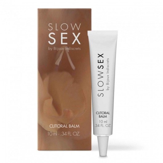 Бальзам для клитора Slow Sex Clitoral Balm - 10 мл. - Bijoux Indiscrets - купить с доставкой в Миассе