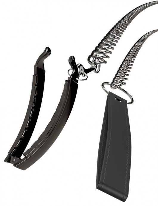 Зажим для половых губ с поводком Pussy Clamp With A Leash - Orion - купить с доставкой в Миассе