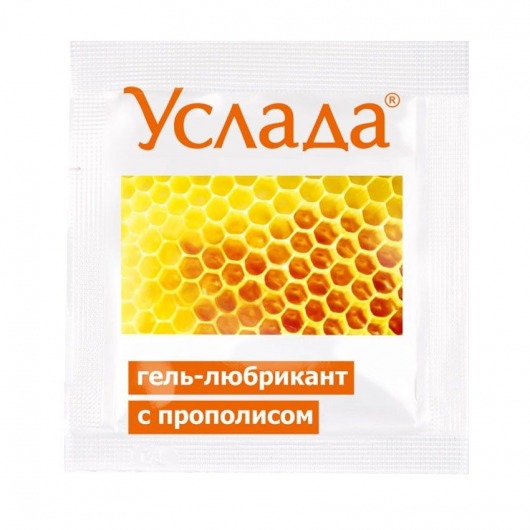 Гель-лубрикант «Услада с прополисом» - 3 гр. - Биоритм - купить с доставкой в Миассе