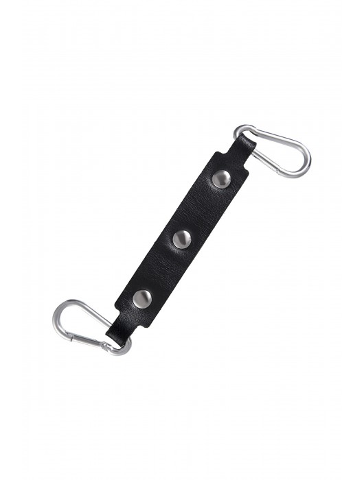 Черно-красные оковы из натуральной кожи - Pecado - купить с доставкой в Миассе