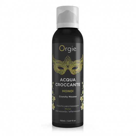 Хрустящая пенка для массажа Orgie Acqua Croccante Monoi с ароматом моной - 150 мл. - ORGIE - купить с доставкой в Миассе
