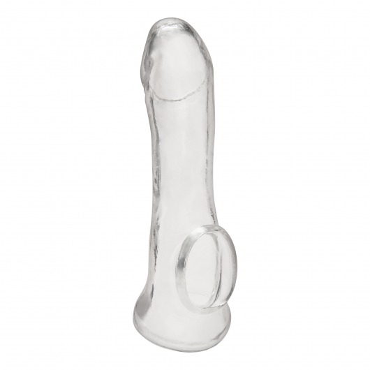 Прозрачная насадка на пенис Transparent Penis Enhancing Sleeve Extension - 15,9 см. - BlueLine - в Миассе купить с доставкой