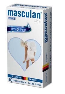 Ультратонкие презервативы Masculan Ultra Fine с обильной смазкой - 10 шт. - Masculan - купить с доставкой в Миассе