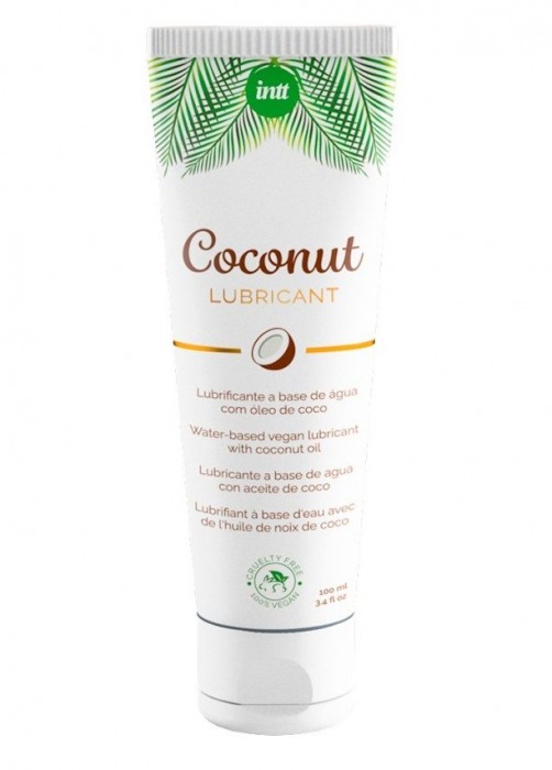 Веганская смазка на водной основе Coconut Lubricant - 100 мл. - INTT - купить с доставкой в Миассе