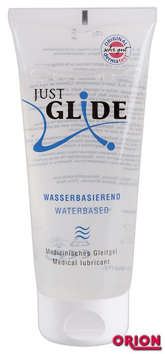 Вагинальная смазка на водной основе JUSTGLIDE - 200 мл. - Orion - купить с доставкой в Миассе