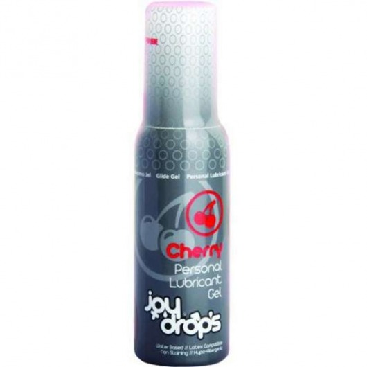 Смазка на водной основе со вкусом вишни JoyDrops Cherry - 100 мл. - JoyDrops - купить с доставкой в Миассе
