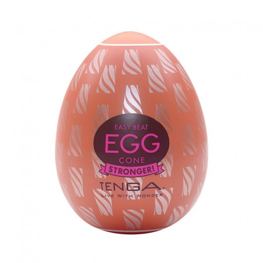 Мастурбатор-яйцо Tenga Egg Cone - Tenga - в Миассе купить с доставкой