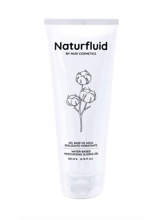 Экстраскользкий лубрикант на водной основе Nuei Naturfluid - 200 мл. - Nuei cosmetics - купить с доставкой в Миассе