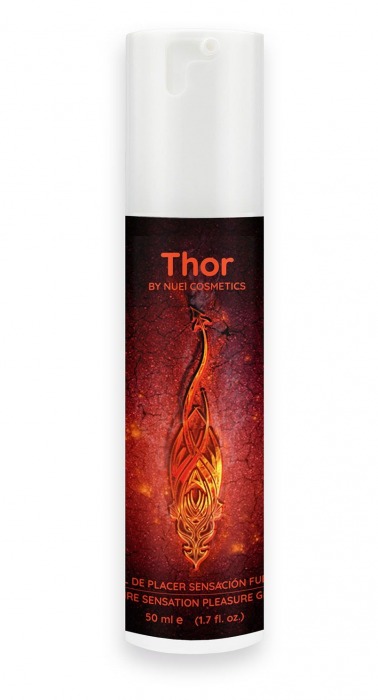 Возбуждающий унисекс гель Thor Fire Gel - 50 мл. - Nuei cosmetics - купить с доставкой в Миассе
