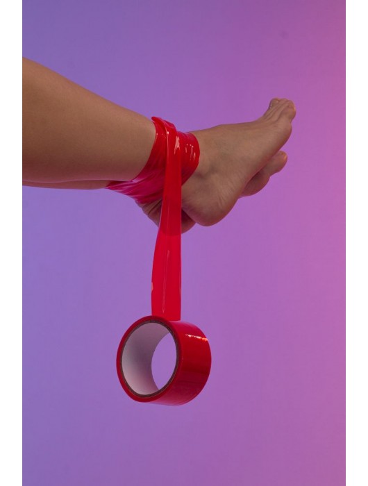 Красная бондажная лента Endorphin - Lola Games - купить с доставкой в Миассе