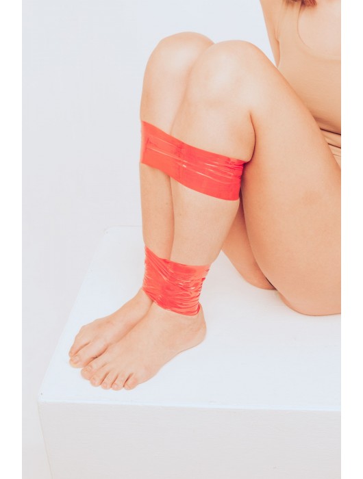 Красная бондажная лента Endorphin - Lola Games - купить с доставкой в Миассе