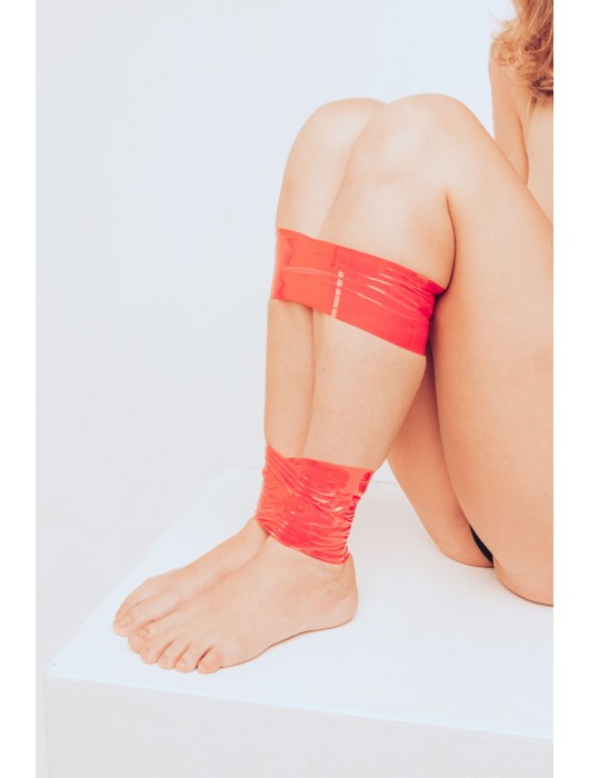 Красная бондажная лента Endorphin - Lola Games - купить с доставкой в Миассе