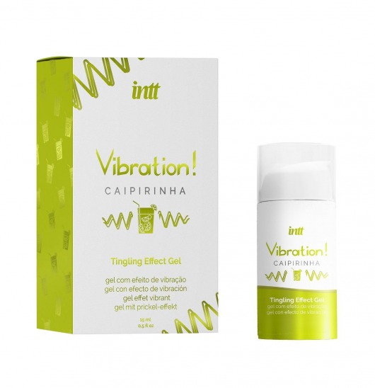 Жидкий вибратор Vibration Caipirinha - 15 мл. - INTT - купить с доставкой в Миассе