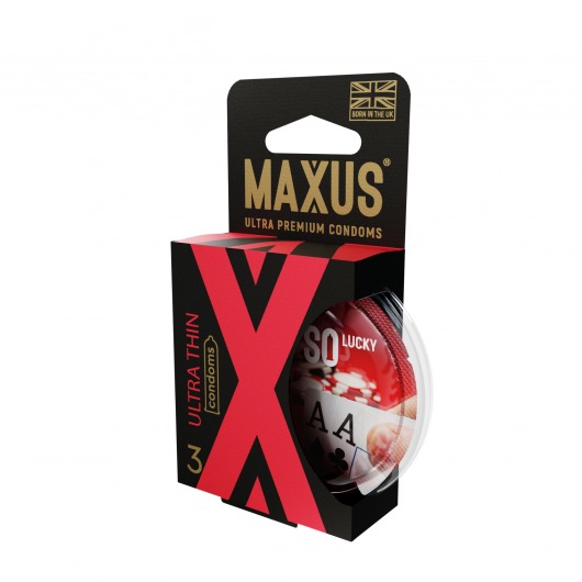 Ультратонкие презервативы MAXUS AIR Ultra Thin - 3 шт. - Maxus - купить с доставкой в Миассе