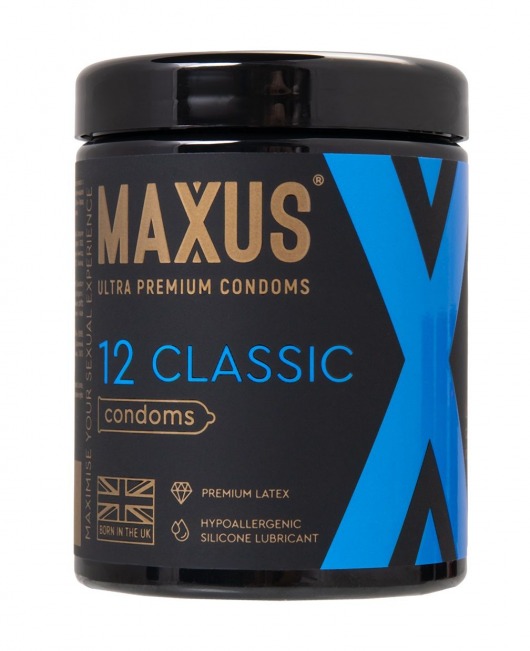 Классические презервативы MAXUS Classic - 12 шт. - Maxus - купить с доставкой в Миассе