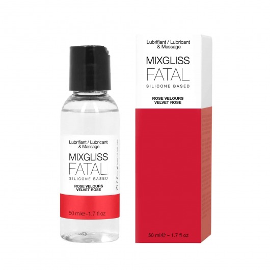 Силиконовый флюид с ароматом розы Mixgliss Fatal Velvet Rose - 50 мл. - Mixgliss - купить с доставкой в Миассе