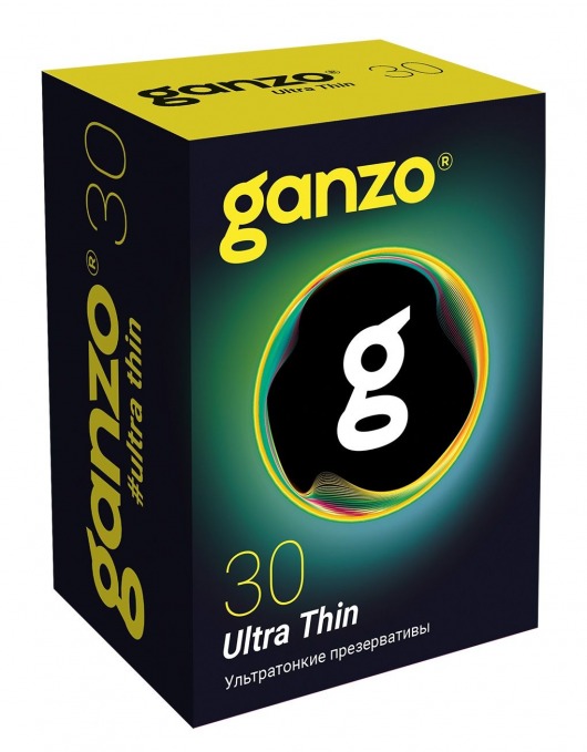 Супертонкие презервативы Ganzo Ultra thin - 30 шт. - Ganzo - купить с доставкой в Миассе