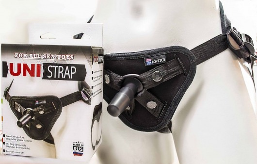 Универсальные трусики Harness UNI strap - LOVETOY (А-Полимер) - купить с доставкой в Миассе