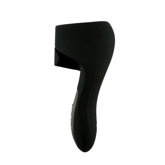 Черный вибромастурбатор с пульсацией Apollo - HOT planet - в Миассе купить с доставкой