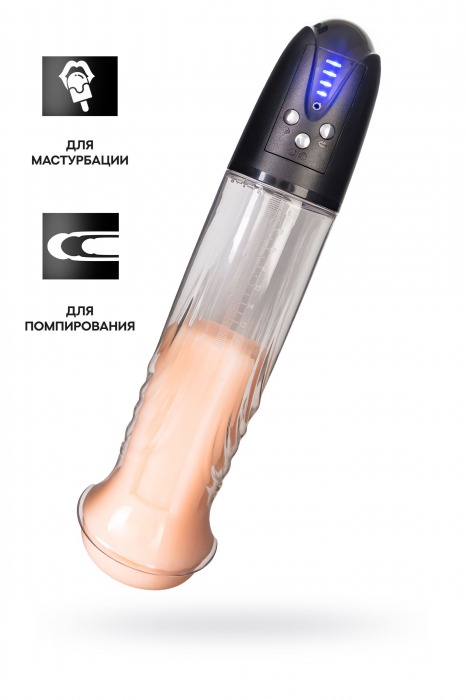 Автоматическая помпа для пениса Thorin - Sexus - в Миассе купить с доставкой