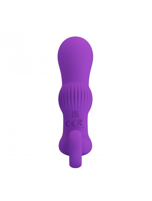 Фиолетовый вибромассажёр для массажа простаты Cayla - 11,2 см. - Baile - в Миассе купить с доставкой