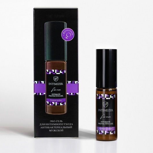 Мужской антибактериальный эко-гель для интимного ухода Intimizer - 20 мл. - Intimizer - купить с доставкой в Миассе