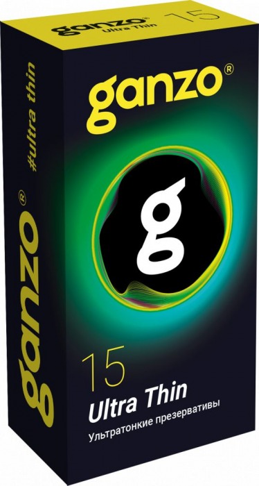 Прозрачные ультратонкие презервативы Ganzo Ultra thin - 15 шт. - Ganzo - купить с доставкой в Миассе